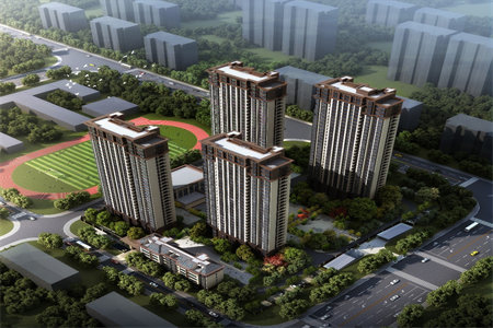 蓝润十年城3室2厅1卫67万100m2精装出售